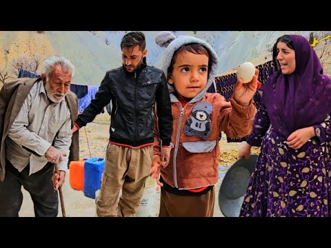 Father’s New Look! ✂️ Saladdin cuts Grandpa's hair & Moving the Nissan to high ground ⛈️ #RazFamily