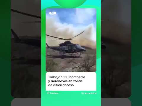 Guasapampa, el incendio avanza rápidamente y ya ingresó al Parque Nacional Traslasierra