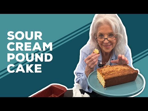 Love & Best Dishes: Sour Cream Pound Cake Recipe | Old Fashioned Loaf Pound Cake Recipe