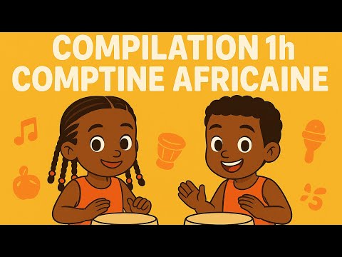 1 heure de Comptines Africaines pour nfants | Les Petits Tambours