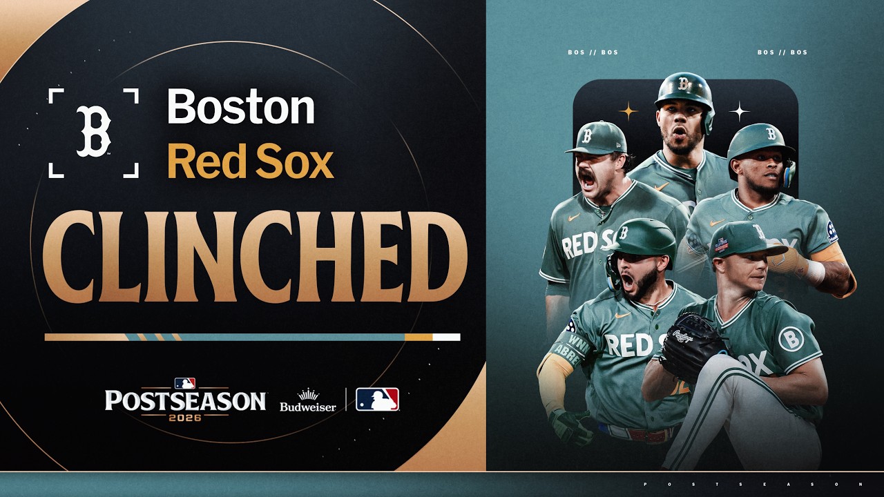 A STUNNING TURNAROUND! After being 14 games under .500 in June, the Red Sox head to the Postseason!