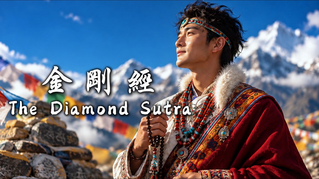 Diamond Sutra for Clarity & Stress Relief｜金剛經：一念放下，萬念清明｜Healing Tibetan Music