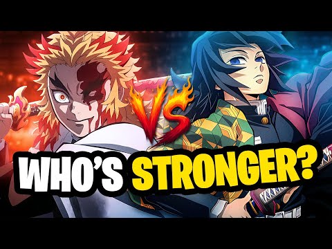 Was RENGOKU a Stronger Hashira than GIYU - Manga and Movie Comparison!