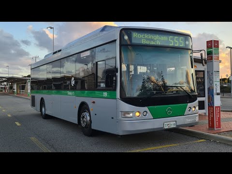TP0119 Transperth Bus Mercedes-Benz Oc500le Cng Loud ZF Sound