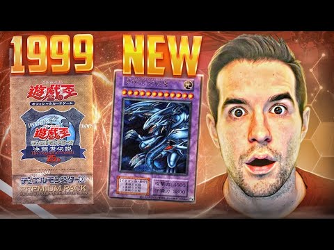 NEW 1999 Premium Pack Quarter Century Opening! (ANIME STYLE CARDS!)