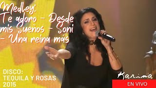 Karina - Medley Rockero: Te Adoro, Desde mis Sueños, Soni, Una Reina Más (en vivo) | Mata de Coco