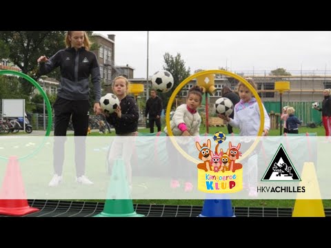 Kangoeroeklup: vanaf jongs af aan sporten bij korfbalvereniging Achilles!