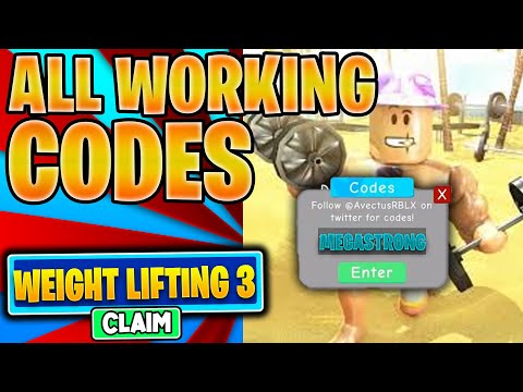 All NEW NOVEMBER CODES 2020 for weight lifting simulator 3 roblox codes