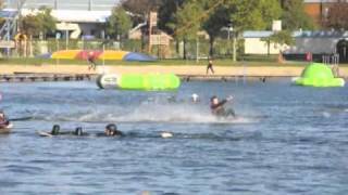 preview picture of video 'Boas en Jan Arend waterskiën in Beesd'