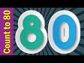 Count To 80 Learn Numbers 1 To 80 Learn Counting Numbers ESL For Kids Fun Kids English