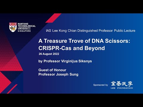 Professor Virginijus Siksnys: A Treasure Trove of DNA Scissors: CRISPR-Cas and Beyond
