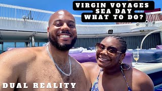 Virgin Voyages Valiant Lady: Sea Day, Dual Reality Show, Extra Virgin Dining & Crazy Gym Experience