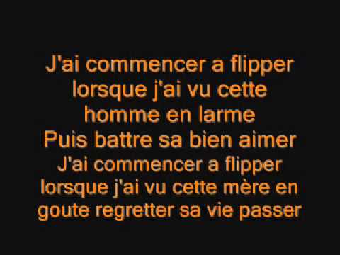 Canardo  -  J'en suis pas cap  ( Parole )