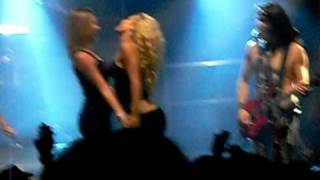 Steel Panther &quot;livin on a prayer&quot; and sexy sexy girls on stage