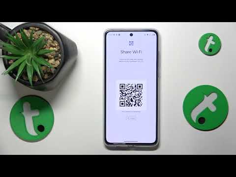 How to Share the WiFi Network Password & QR Code on MOTOROLA Moto G84