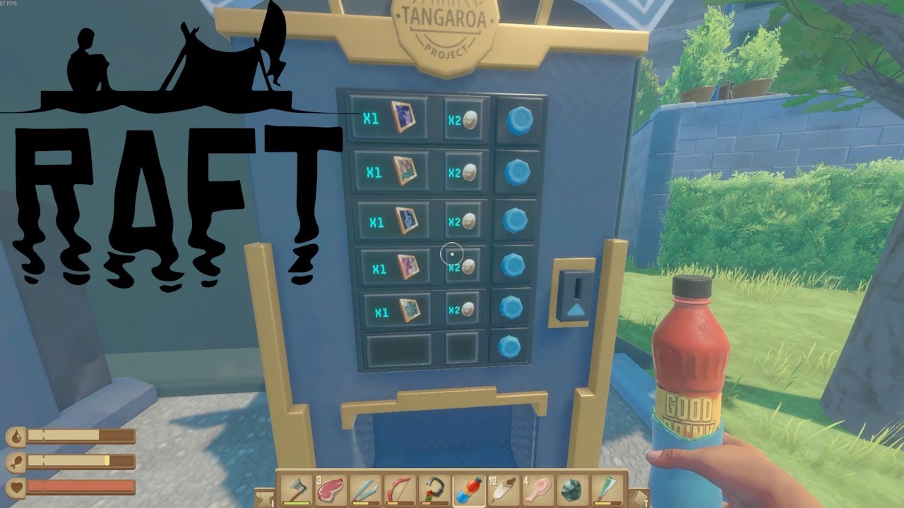 【Raft】水上都市に上陸したら自動販売機あるんだけどｗｗｗ  #17【すとぷり】