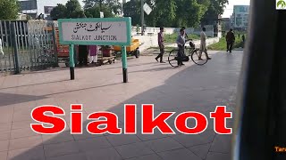 preview picture of video 'Train Traveling Sialkot to Wazirabad Pakistan Railway Railroad Journey'