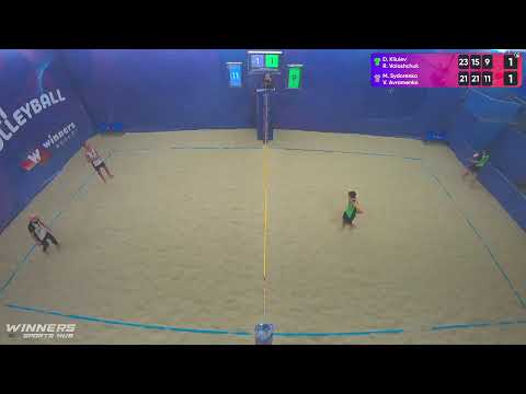 00:30 D. Kliuiev / R. Voloshchuk - M. Sydorenko / V. Avramenko 14.10.2022 | Winners Beach Volleyball