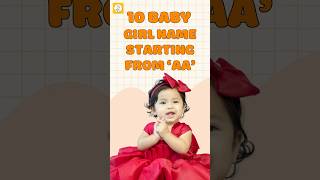 Download lagu 10 Baby Girl Names Starting with 'Aa' 👧✨ | Unique & Cute Picks! mp3 Download lagu 10 Baby Girl Names Starting with 'Aa' 👧✨ | Unique & Cute Picks! mp3