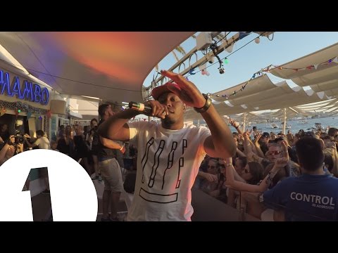 Dizzee Rascal Live at Mambo for Radio 1 in Ibiza 2016
