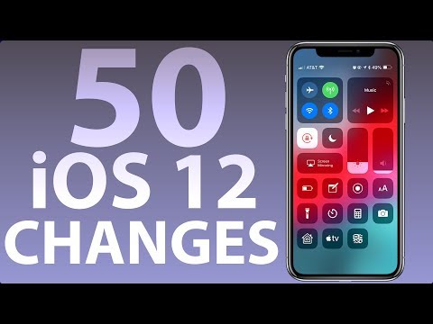 50 Changes in iOS 12! (iPhone, iPad) Video
