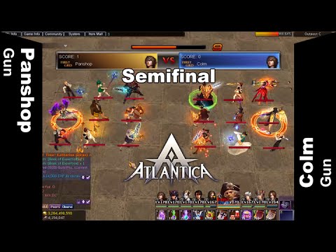 Titan 29/05/2016 PM: Semifinal - Panshop vs Colm - Atlantica Online