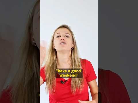 Here is how German say “Have a nice weekend”