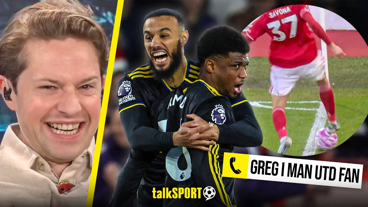 "GO TO SPECSAVERS!" DELUDED Manchester United Fan CLAIMS the Ball DIDN'T Go Out for their 2nd Goal!