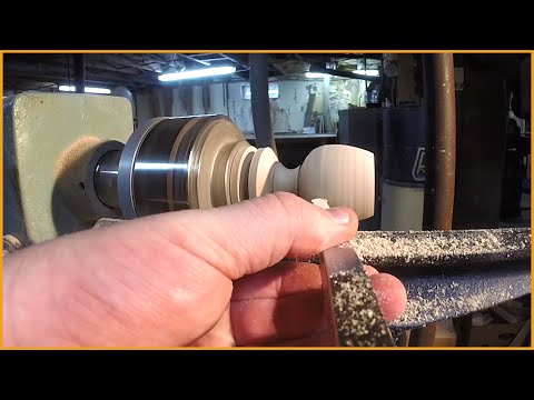 Woodturning Miniature Gobelet [Tool Cam]