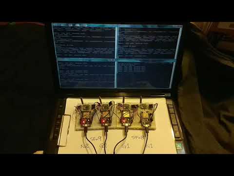 MQTT bridged LoRa networks - with MicroPython on ESP32