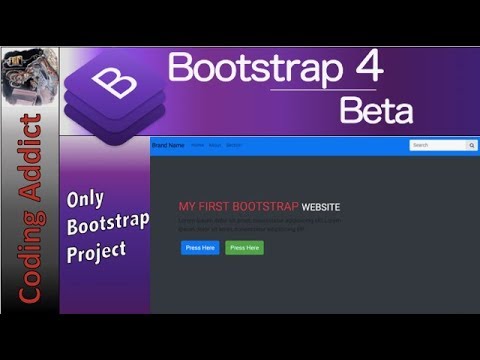Bootstrap 4 Project - Bootstrap Exclusive Project Intro -1