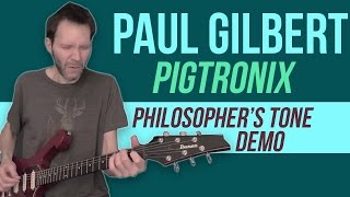 Video thumbnail for Paul Gilbert Official Demo of the Pigtronix Philosopher's Tone Micro! by Guitar World
