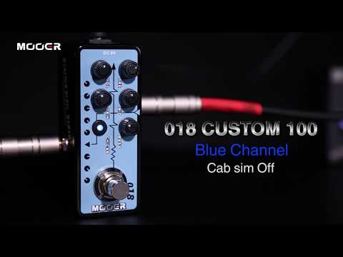Педаль гитарных эффектов Педаль эффектов MOOER 018 - CUSTOM 100