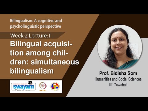 Bilingualism A cognitive and psycholinguistic perspective Intro Video