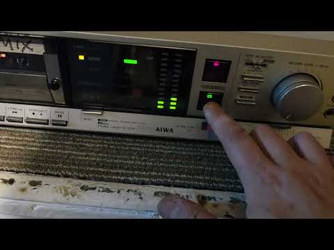 VINTAGE AIWA 3 HEAD TAPE DECK CASSETTE PLAYER/RECORDER/MADE IN JAPAN image 12