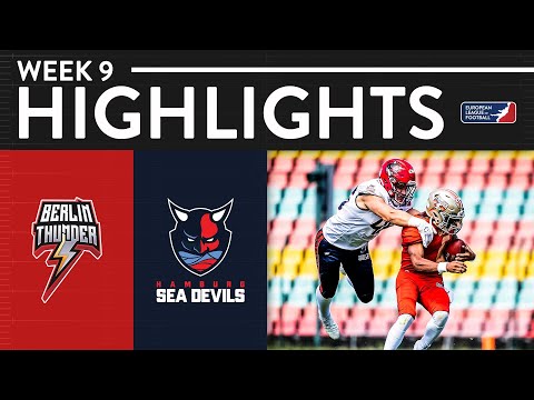 Berlin Thunder vs Hamburg Sea Devils | Highlights | Week 9