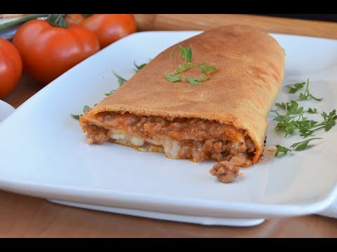 Pizza enrollada casera o stromboli IRRESISTIBLE!!!