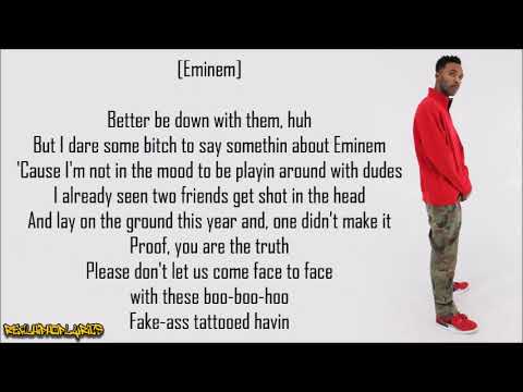 Ca$his - Pistol Poppin' ft. Eminem (Lyrics)