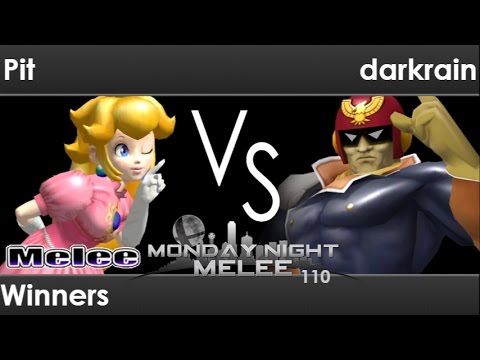MNM 110 - Pit (Peach) vs darkrain (C Falcon) Winners - Melee