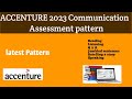 ACCENTURE 2023 Communication Assessment Pattern No Of Questions Detailed Explanation Accenture