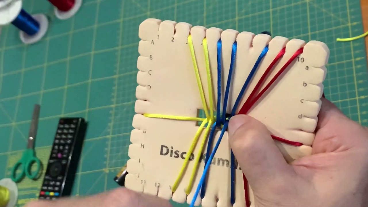 Watch Pulsera Kumihimo Bandera tricolor Now Pulsera Kumihimo Bandera tricolor