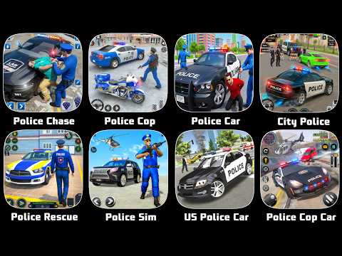 Real Police Car Chase Simulator,Police Cop Car Driving,Police Chase Driving,Police Cop Simulator 3D