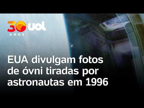 EUA divulgam fotos de óvni tiradas durante missão da Nasa em 1996; veja imagens