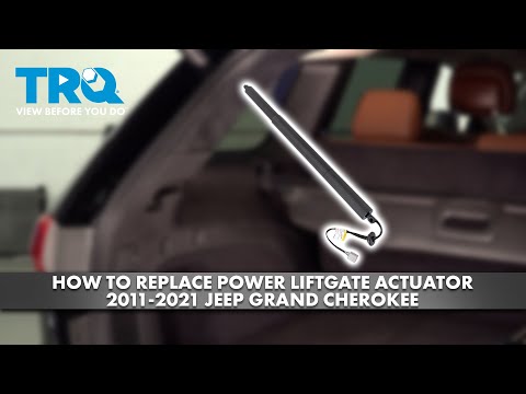 2011-2021 Jeep Grand Cherokee Power Liftgate Actuator Replacement