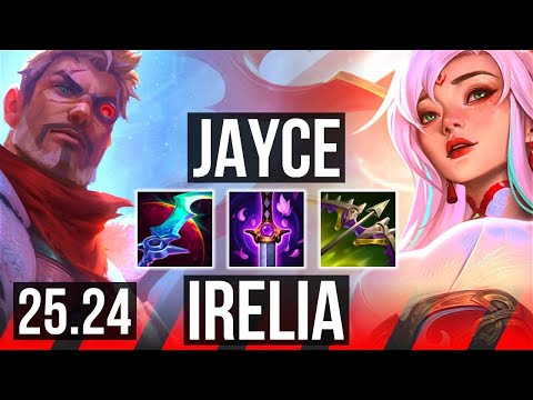 JAYCE vs IRELIA (TOP) | Good KDA: 17/2/10 | EUW Master | 25.24