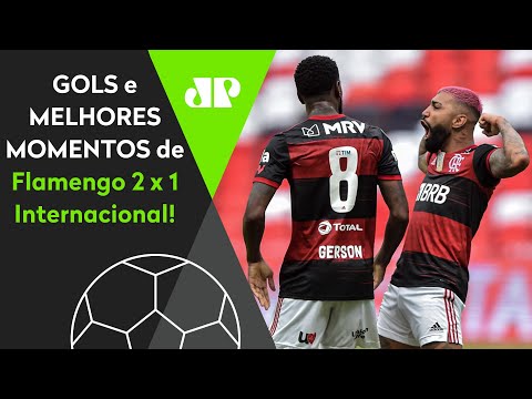 FLAMENGO 2 X 1 INTERNACIONAL | GOLS E MELHORES MOMENTOS | 21/02/2021