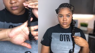 Zipper Feed In Braids?! 🤔 *attempt lol*