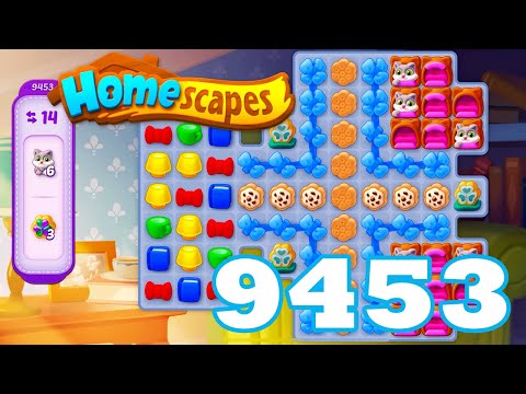 Homescapes Level 9453 HD | 3 - match puzzle game | Gameplay Walkthrough | android | GameGo Game IOS