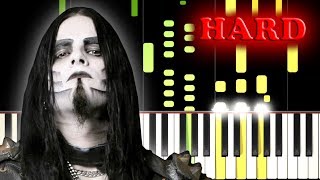 DIMMU BORGIR - PROGENIES OF THE APOCALYPSE - Piano Tutorial