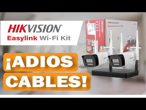 Como configurar kit de cámaras WiFi HIKVISION  EasyLink con NVS